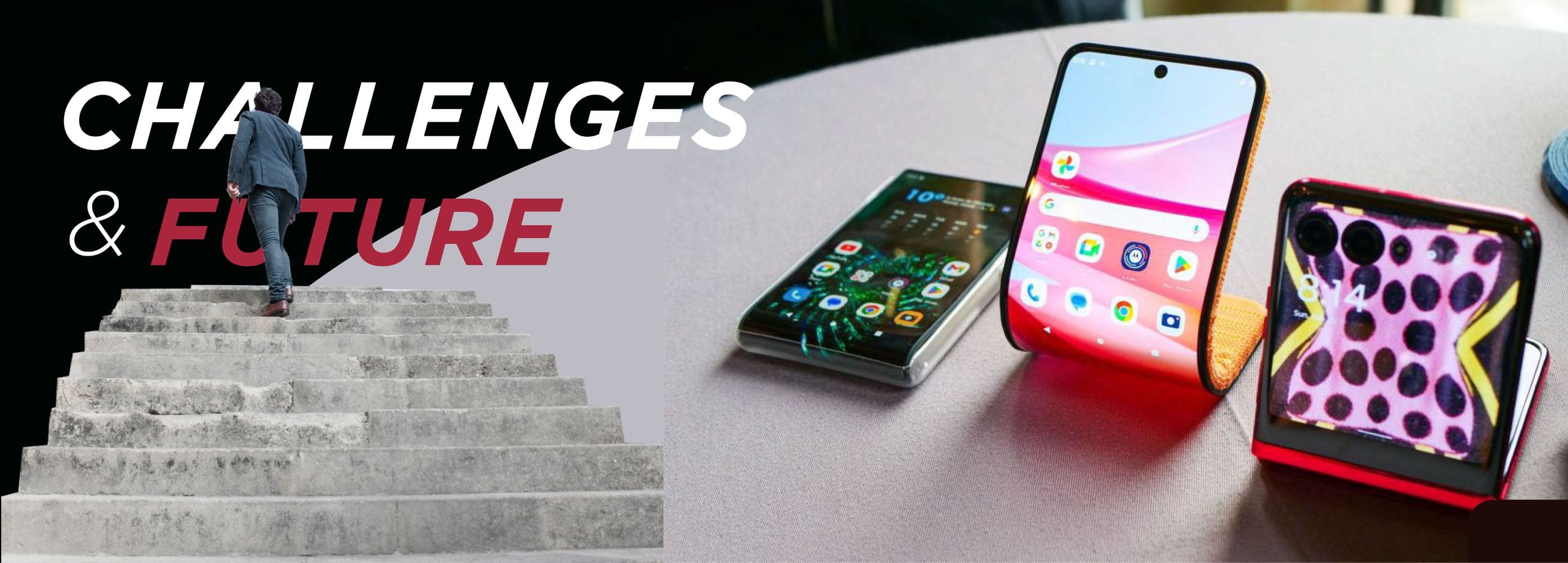 Challenges and Future of Foldable & Rollable Phones - Durability, Price, and App Optimization