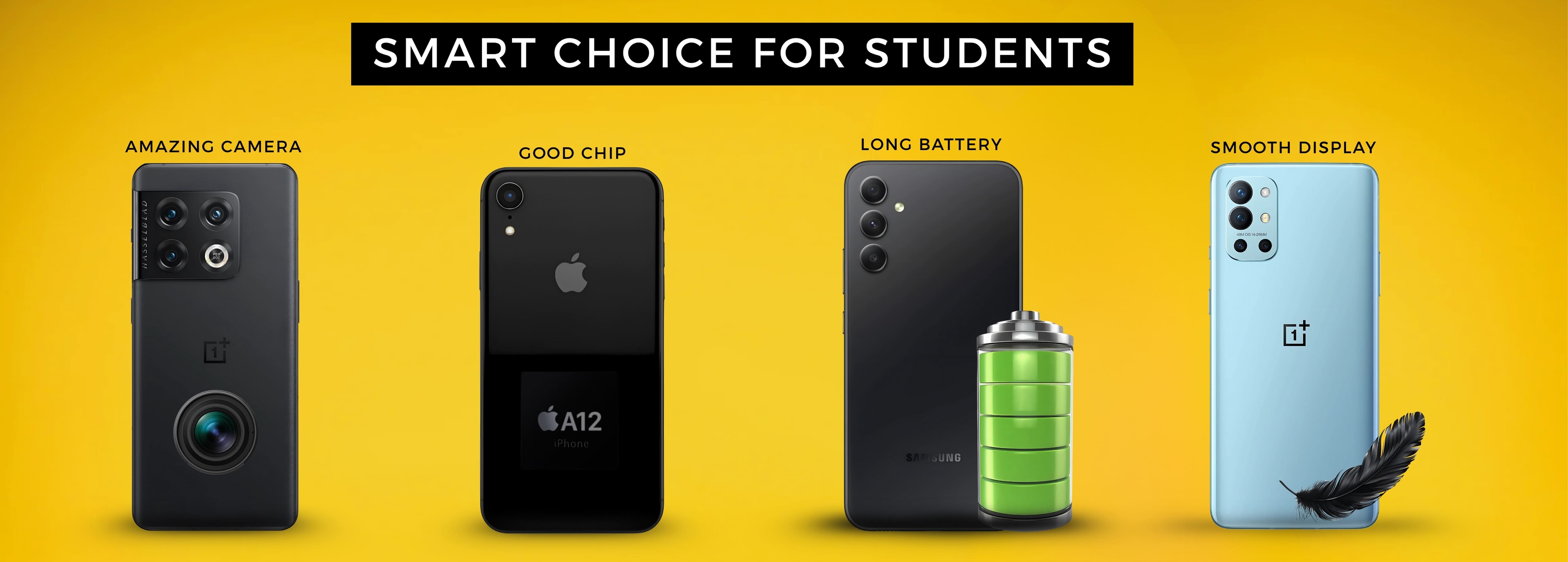 Top 7 best second-hand smartphones for students in India in 2025 - iPhone 11, Samsung Galaxy S20 FE, Pixel 6a and more from Phoneo.in