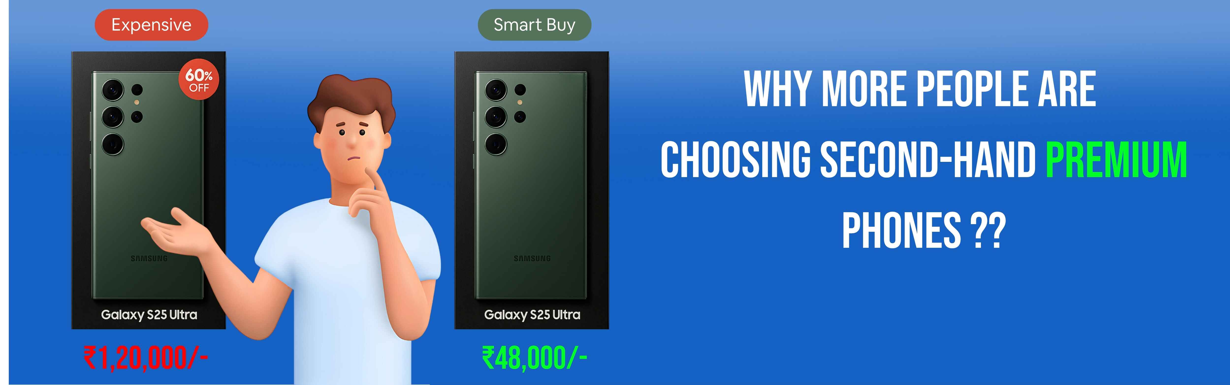 why people choose second-hand premium phones over new phones