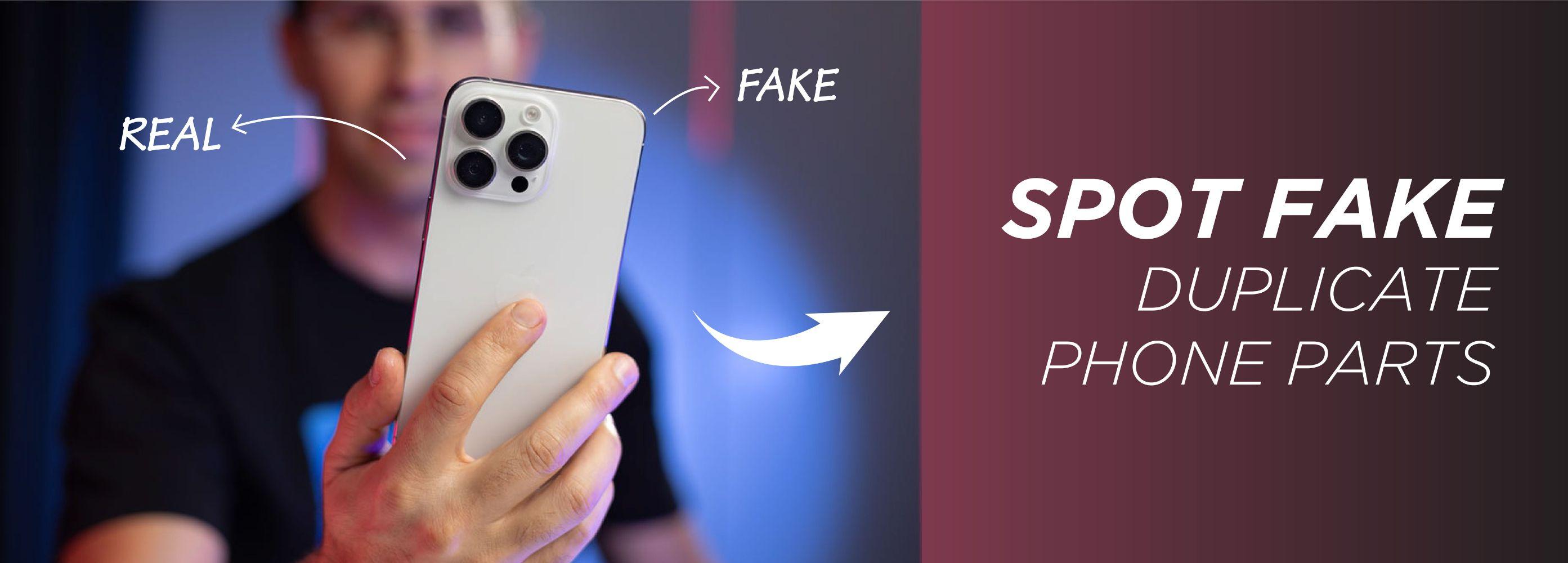 How to Spot Fake or Duplicate Phone Parts in Mobile Devices