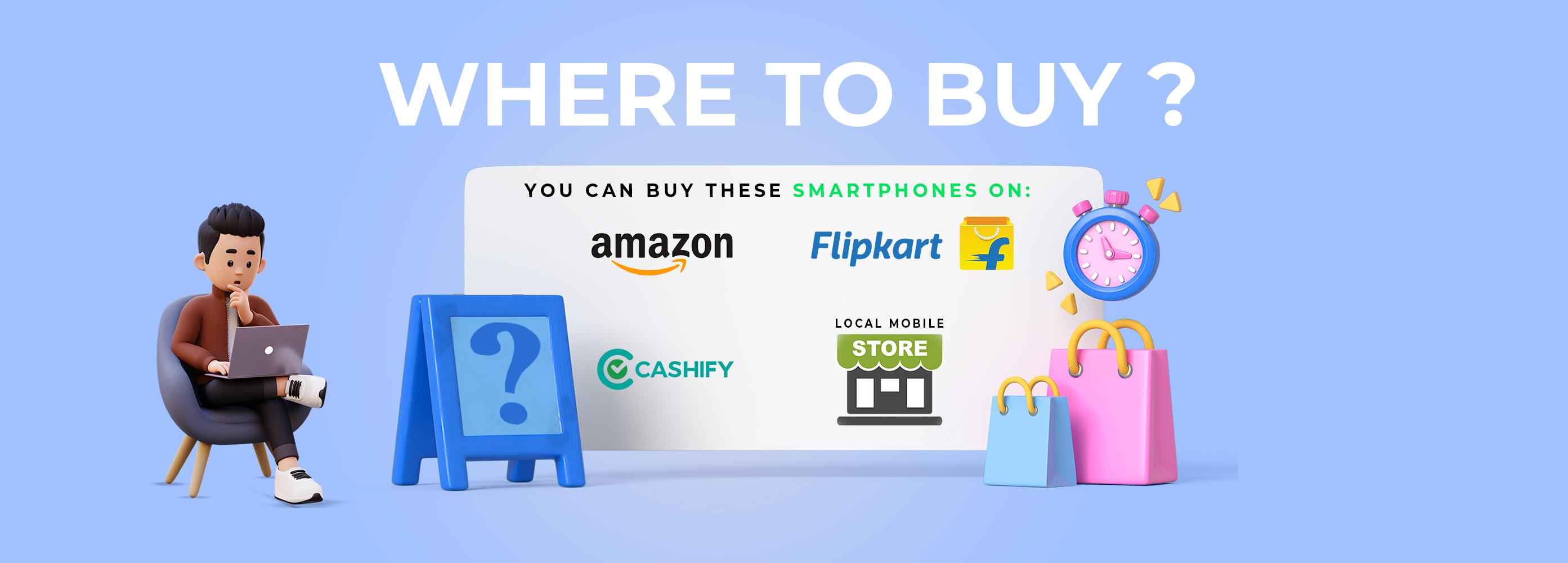 Best Places to Buy Smartphones Under ₹20,000 in India - Amazon, Flipkart, and More