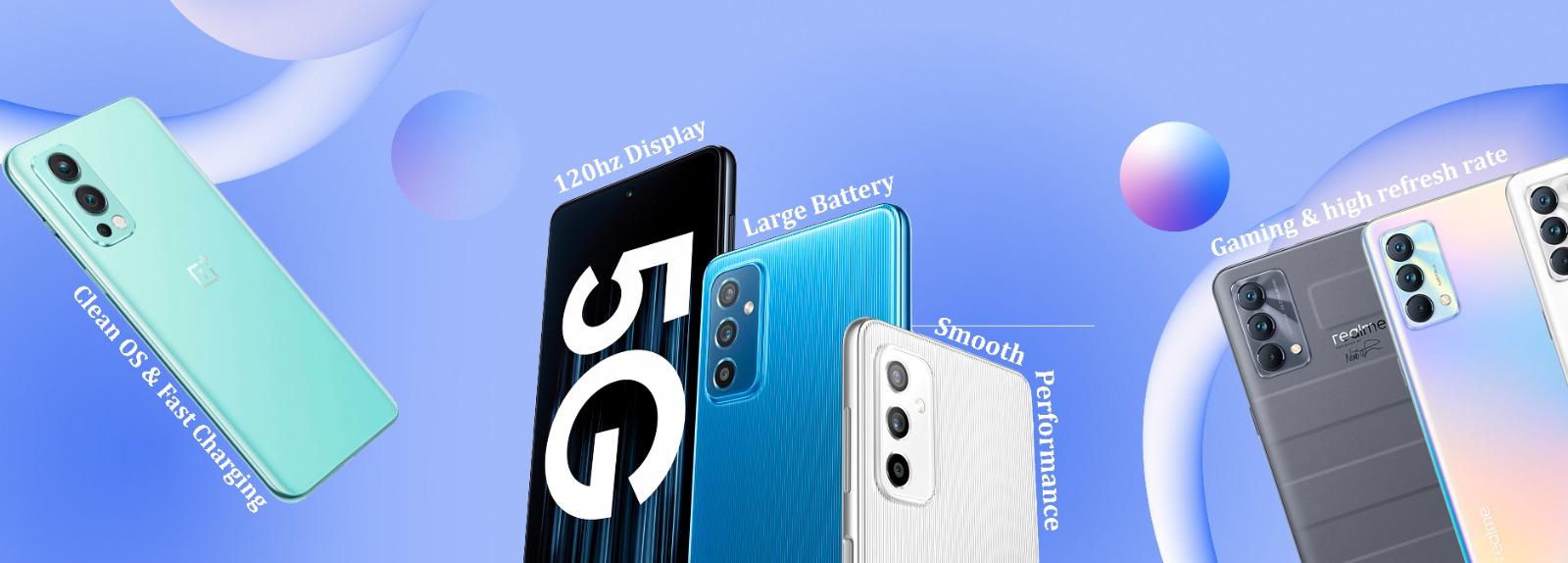 Top 3 Flagship 5G Second-Hand Phones Under ₹15,000: OnePlus Nord 2 5G, Samsung Galaxy M52 5G, Realme GT Master Edition 5G