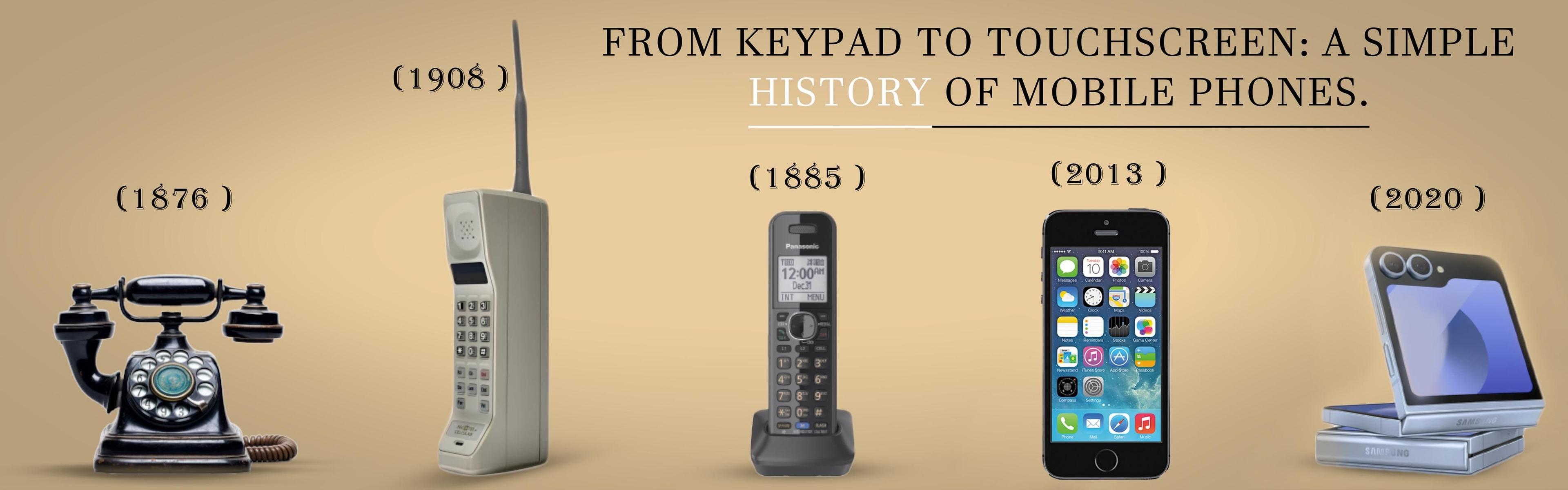 History of Mobile Phones in India - From Keypads to Touchscreens