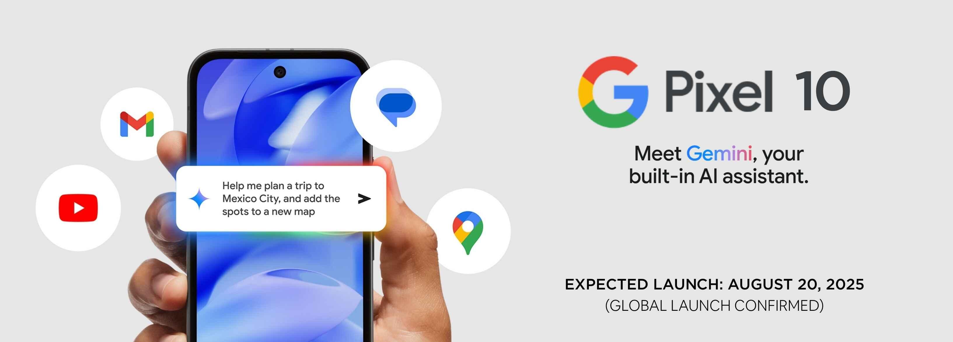 Google Pixel 10 Series including Pixel 10, Pixel 10 Pro, and Pixel 10 Fold