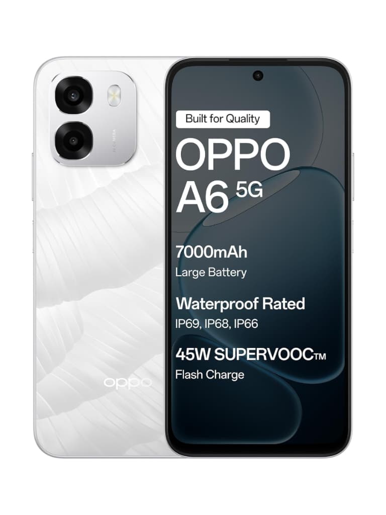 OPPO A6 Ice White