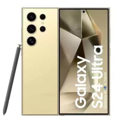 Samsung Galaxy S24 Ultra Titanium Yellow